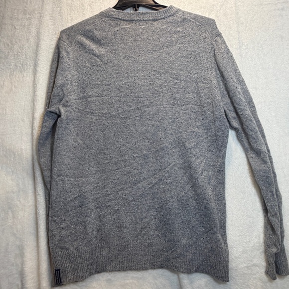 Scotch & Soda Sweater Mens Size XL Gray Wool Viscose Blend Preppy - Picture 9 of 9